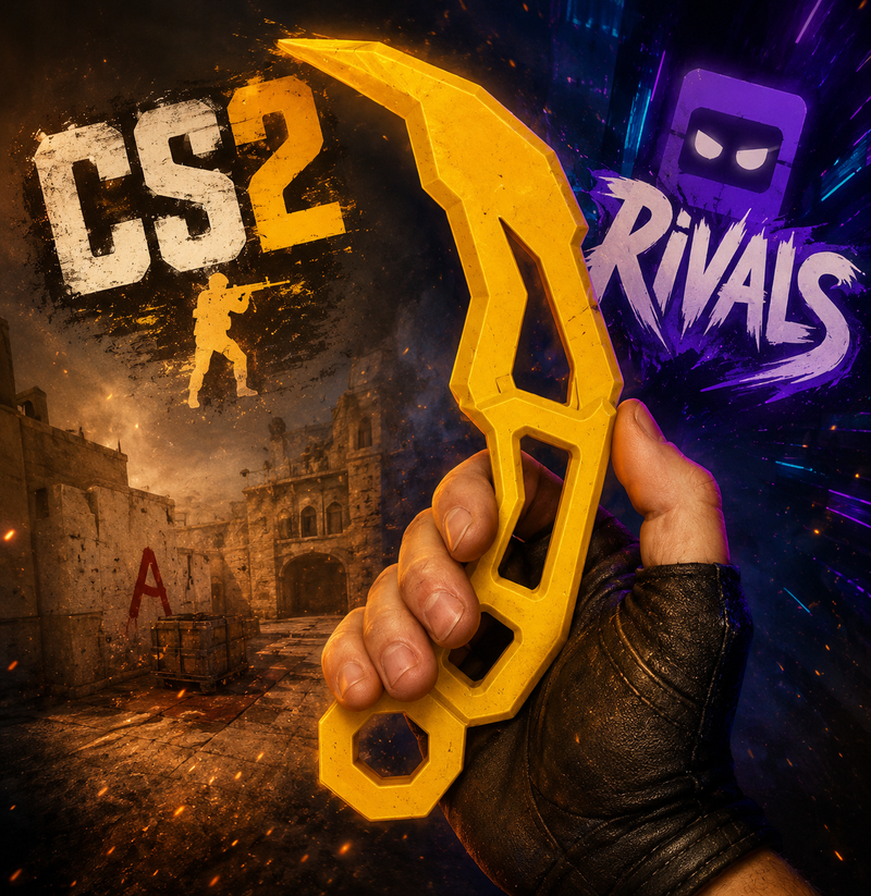 Inspirowane grą Rivals i CS GO