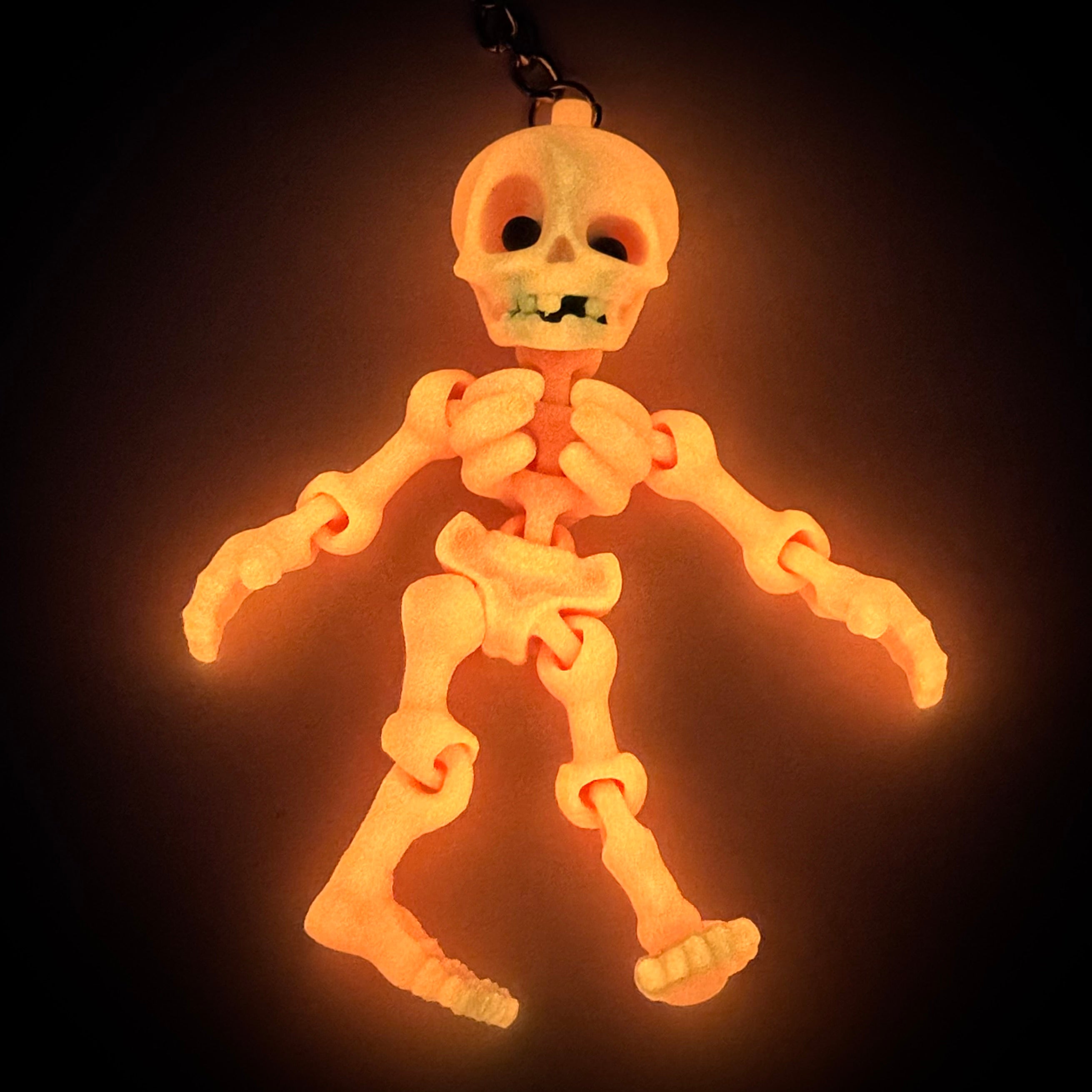 FlexiSkeleton - GlowInTheDarkRed
